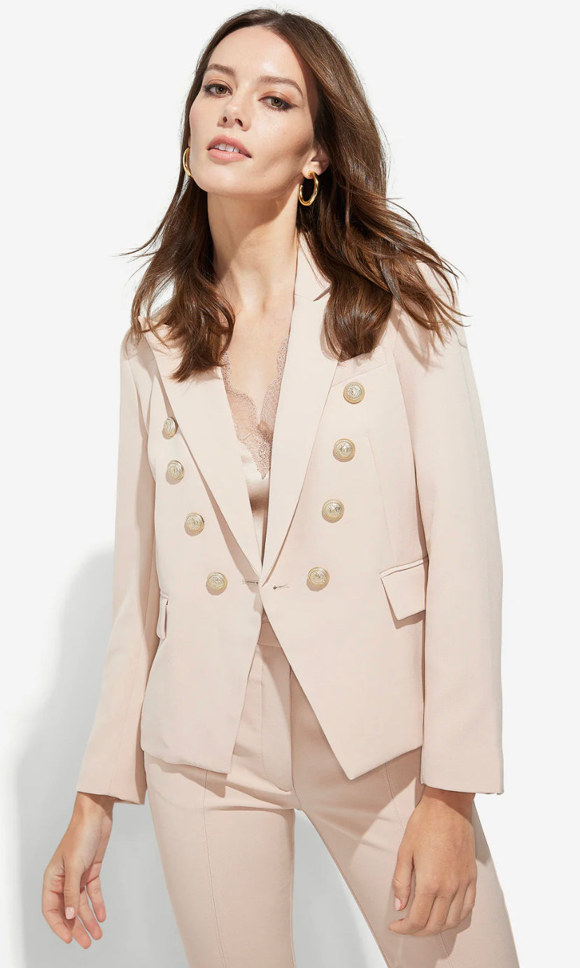 Generation Love - Delilah Crepe Blazer - Latte