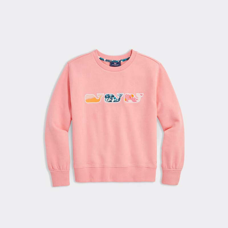 Girls Relaxed Crewneck Sweatshirt