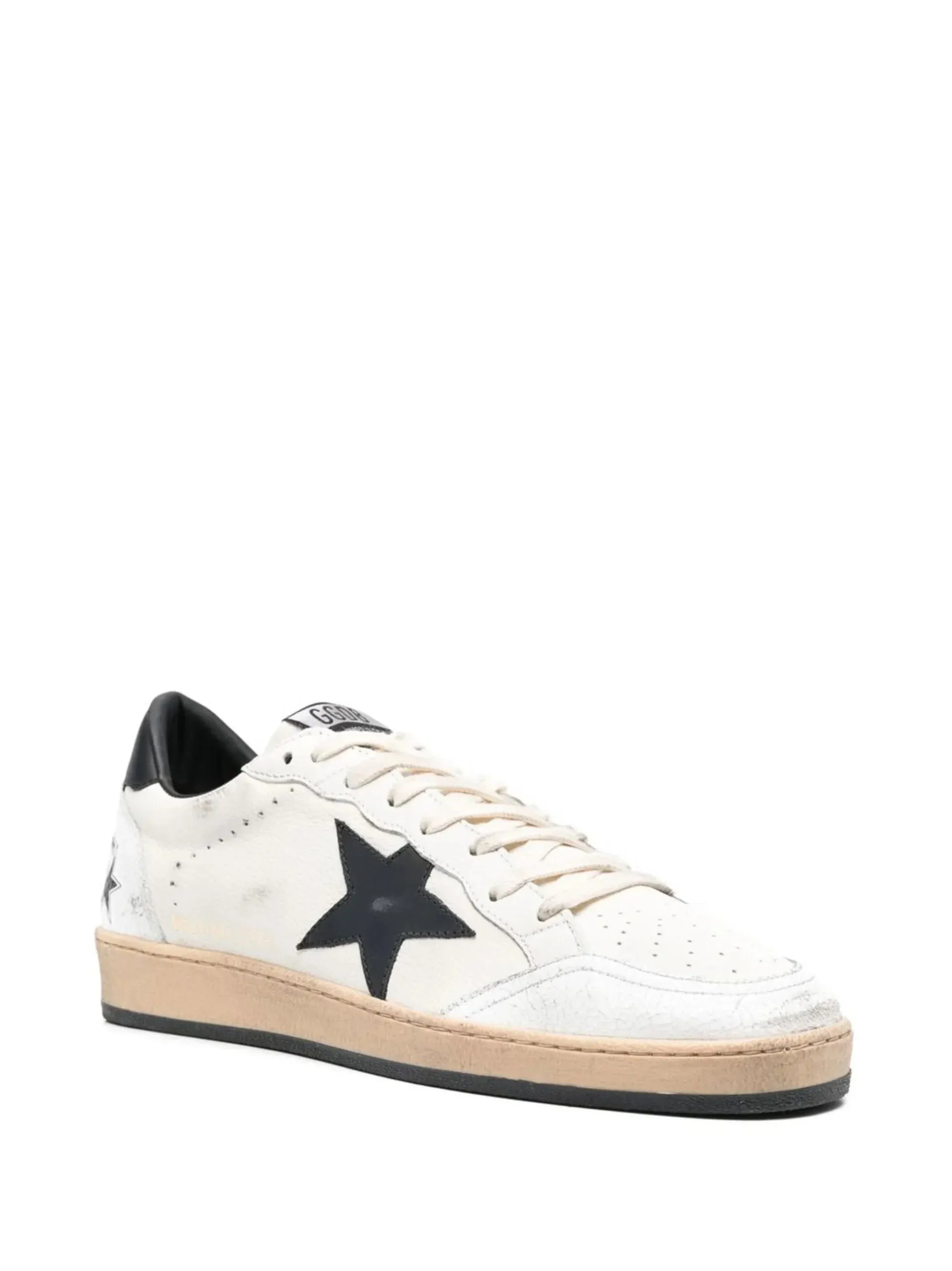 Golden Goose Ball-Star low-top leather sneakers