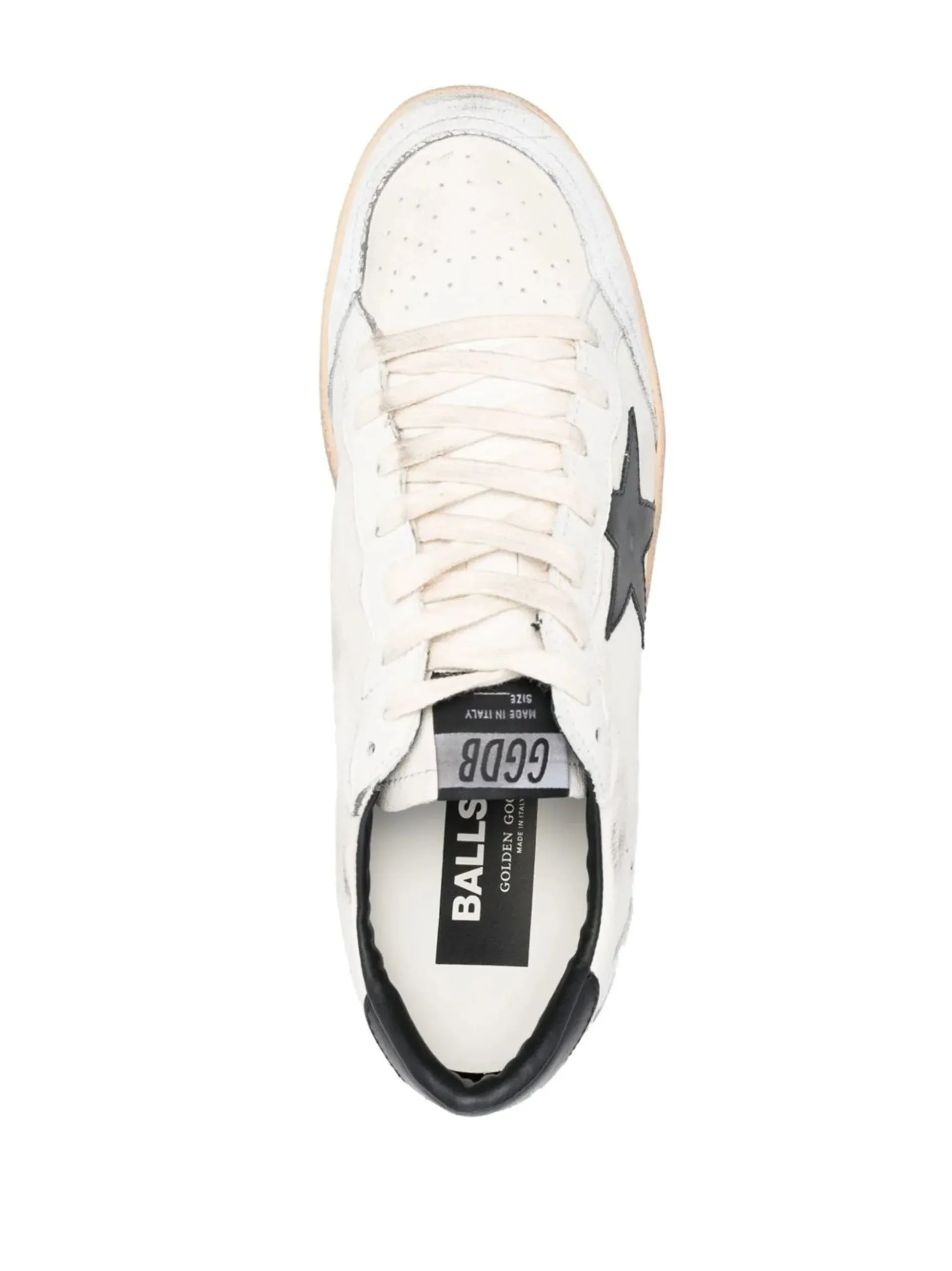 Golden Goose Ball-Star low-top leather sneakers