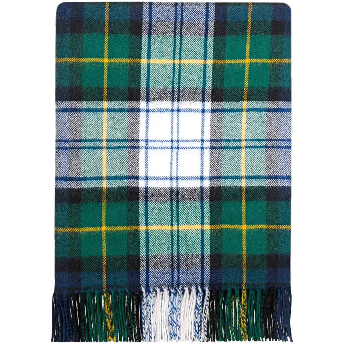 Gordon Dress Modern tartan lambwool Blanket