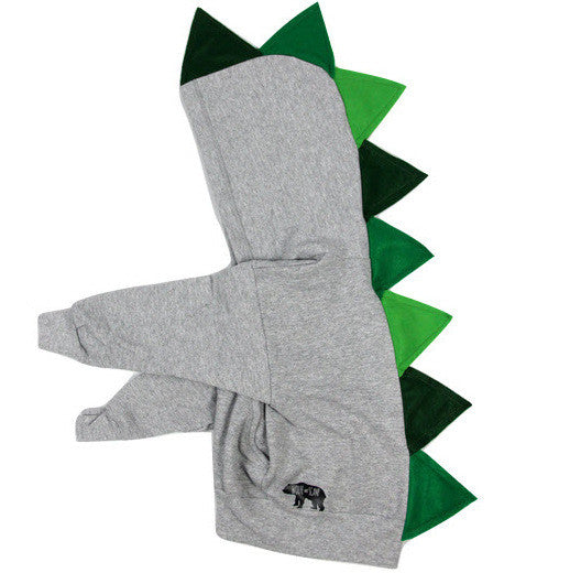 Green Ombre Dino Hoodie