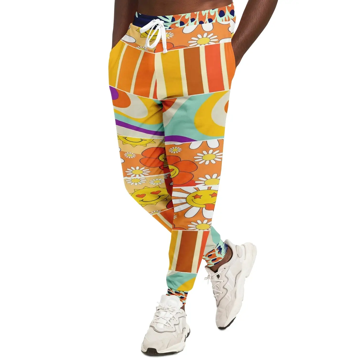 Happy Valley Retro Floral Eco-Poly Joggers