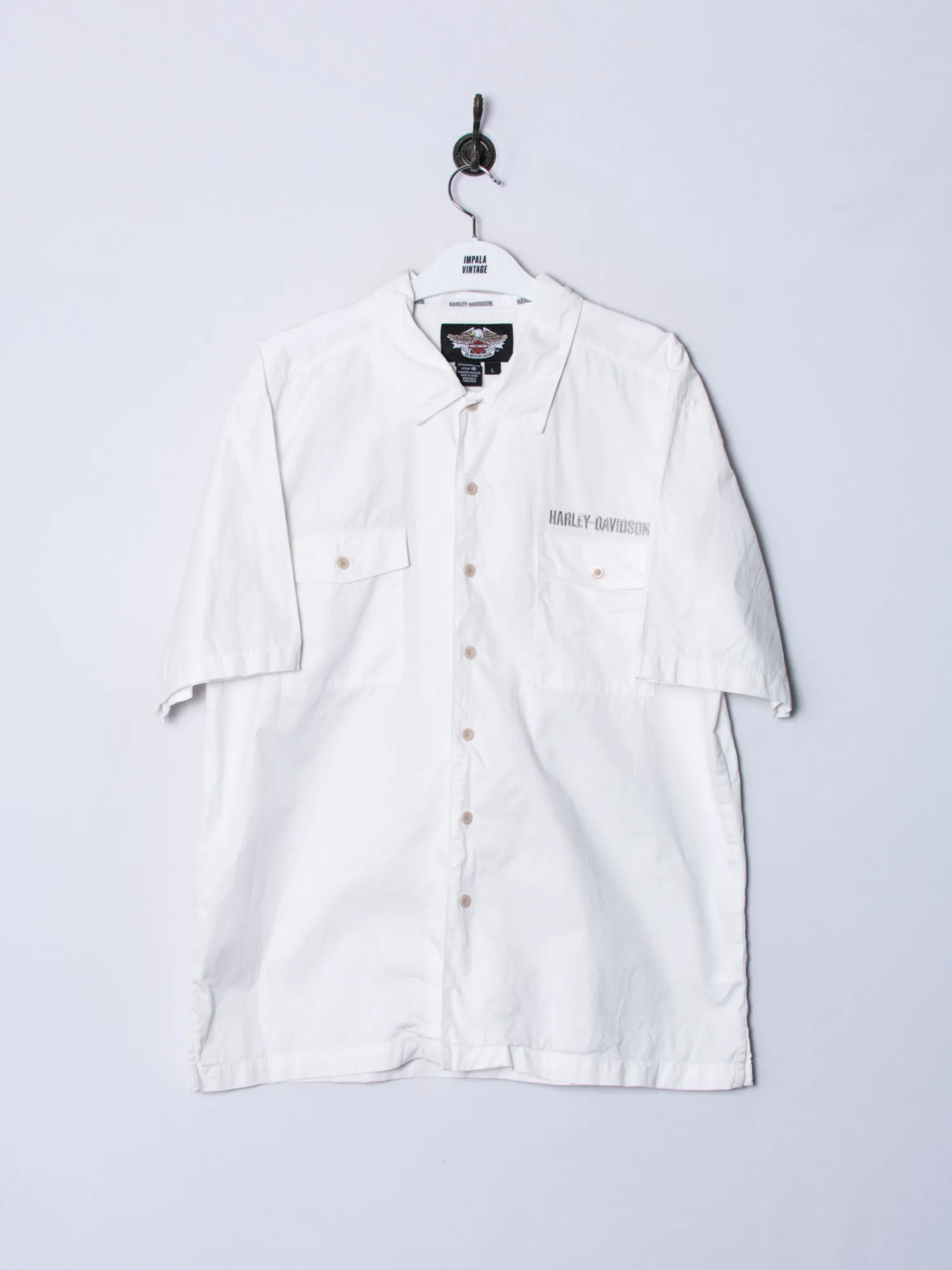 Harley Davidson White Shirt