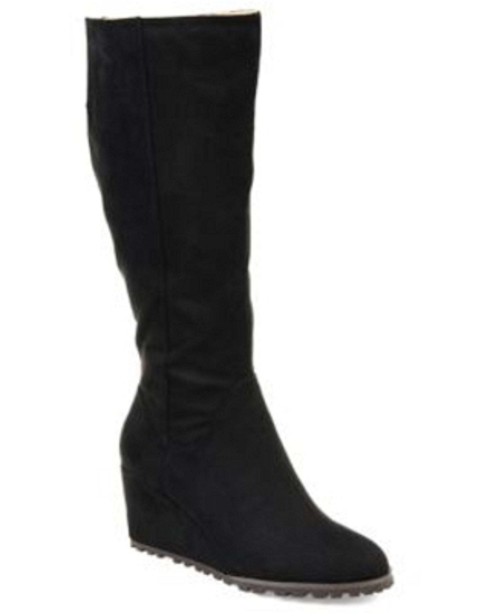 Journee Collection Women's Comfort Parker Boot Shoes Black Size 8 M