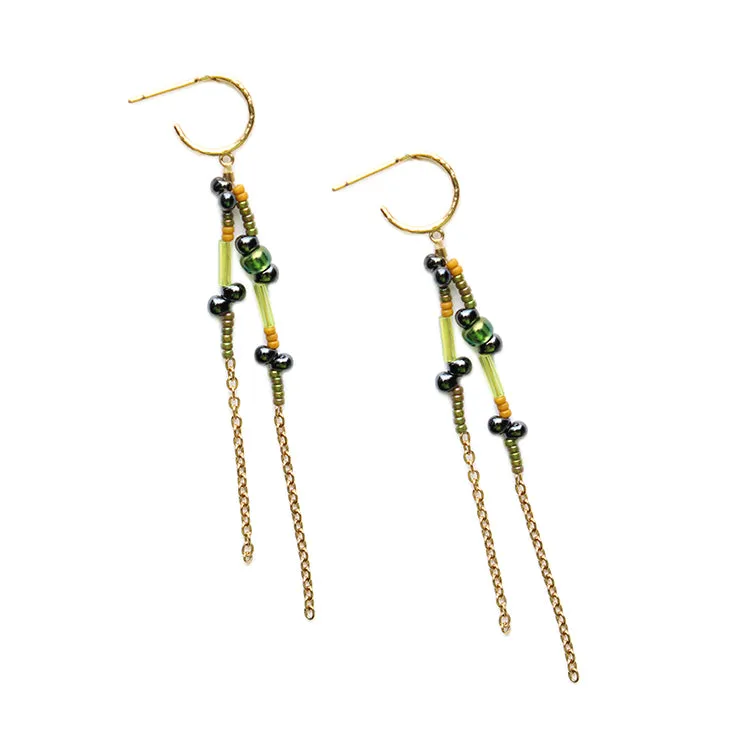 Juno Earring / Green