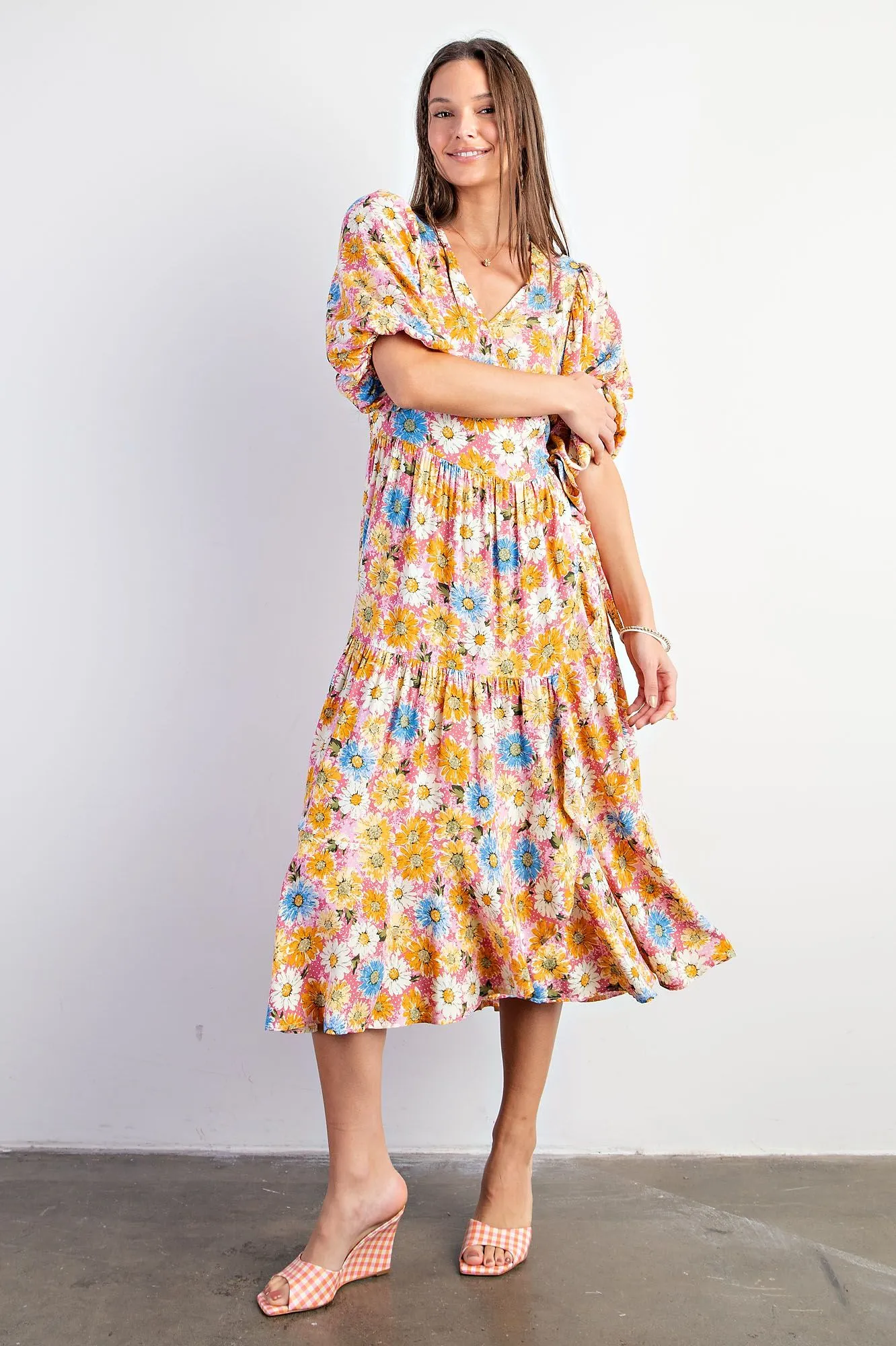 Kenzi Floral Midi Dress