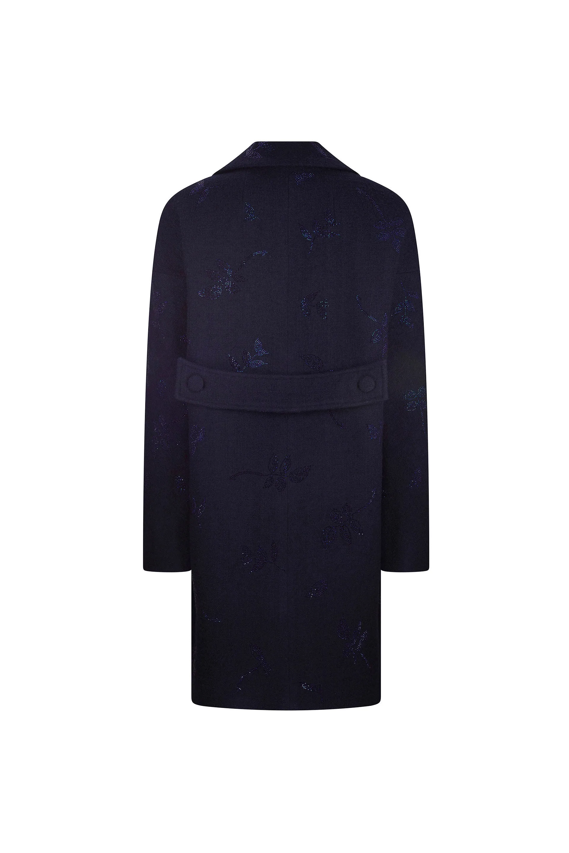 'KIND OF BLUE' L/S PATCH POCKET COAT