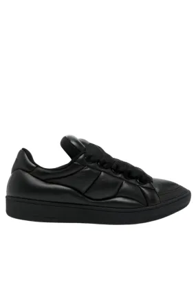 Lanvin Curb XL leather sneakers Full Black