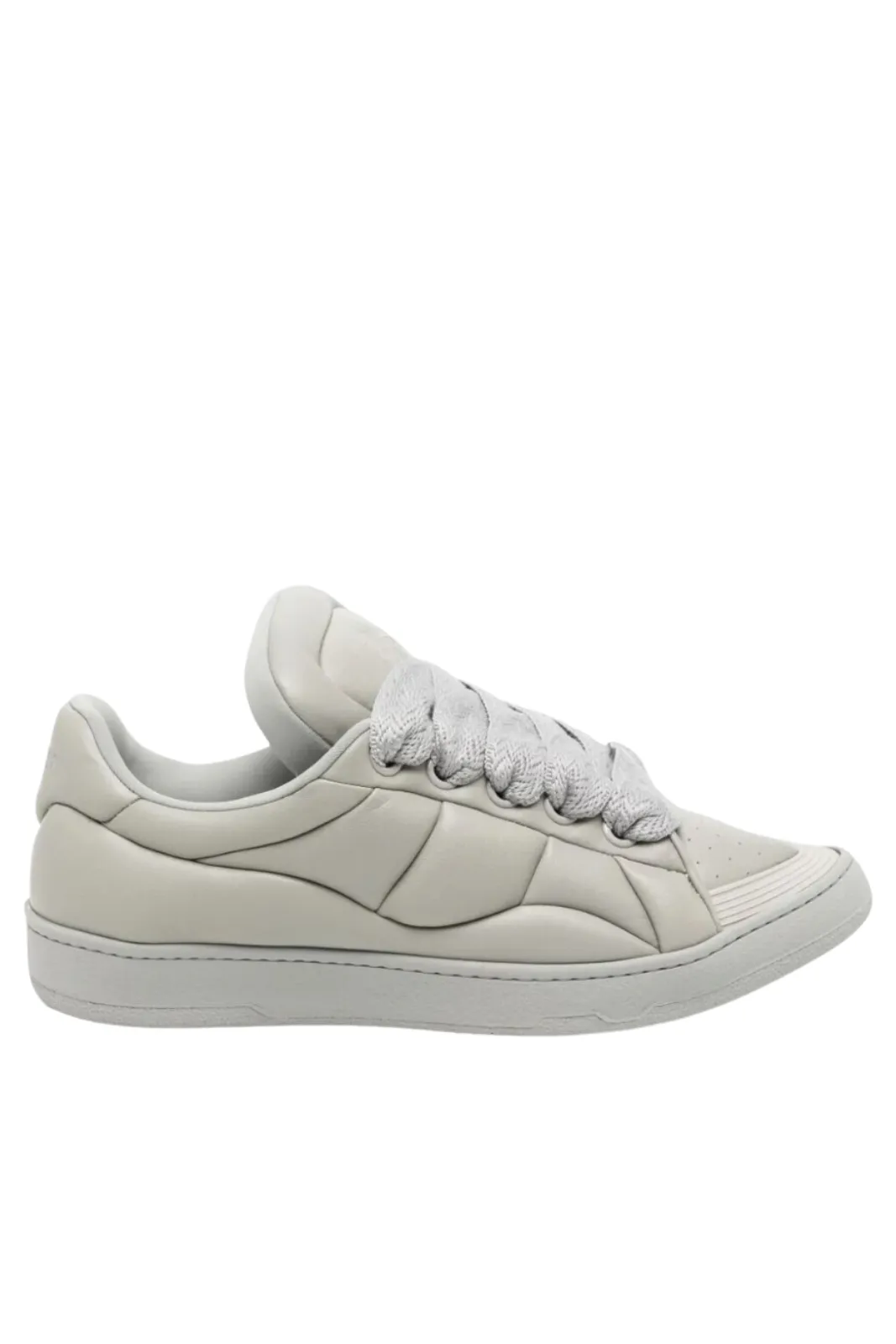 Lanvin Curb XL leather sneakers Grey