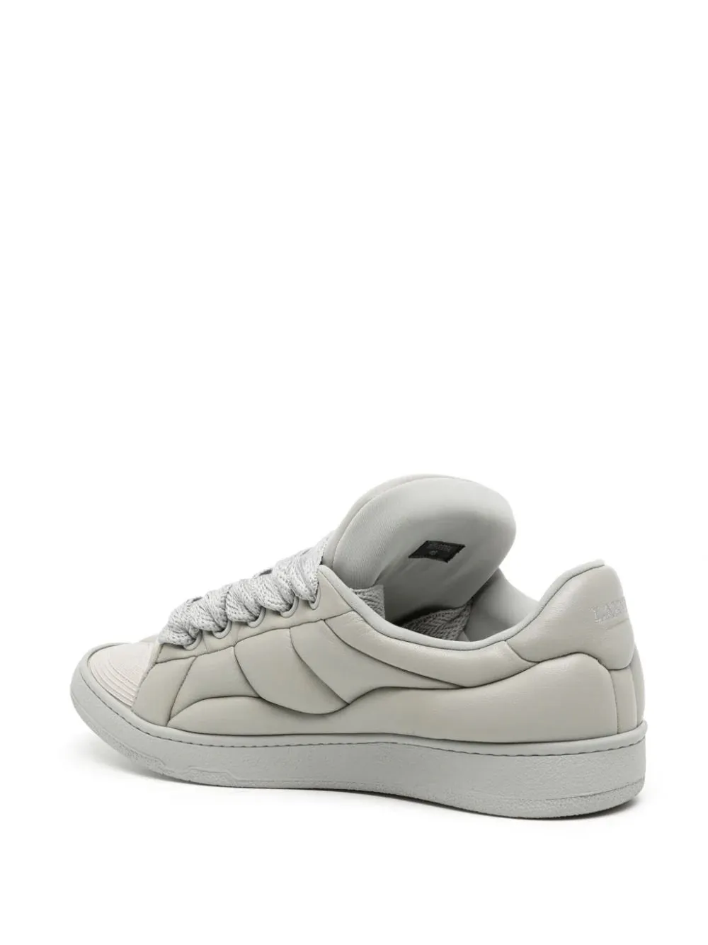 Lanvin Curb XL leather sneakers Grey