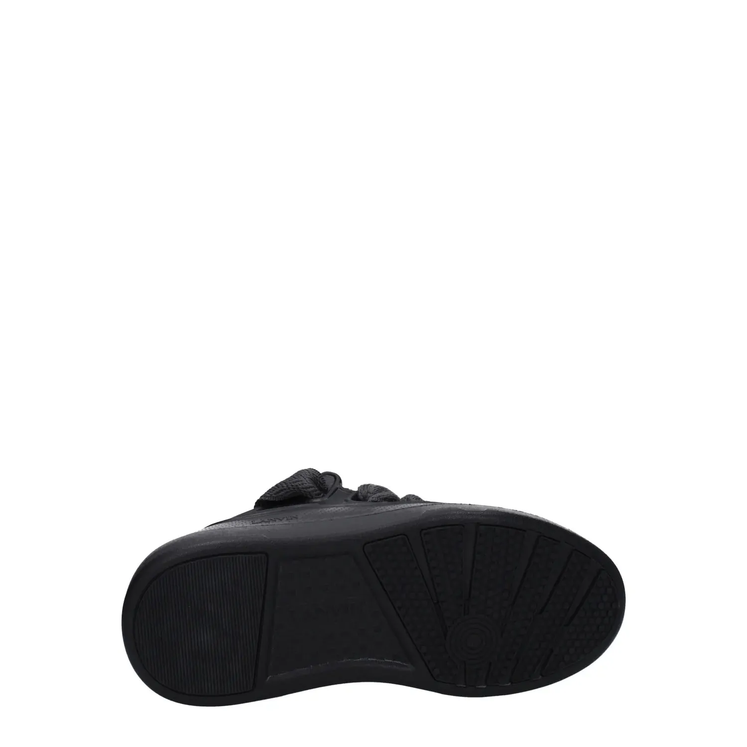 Lanvin Men Rubber Black/Anthracite Curb removable-insole Sneakers