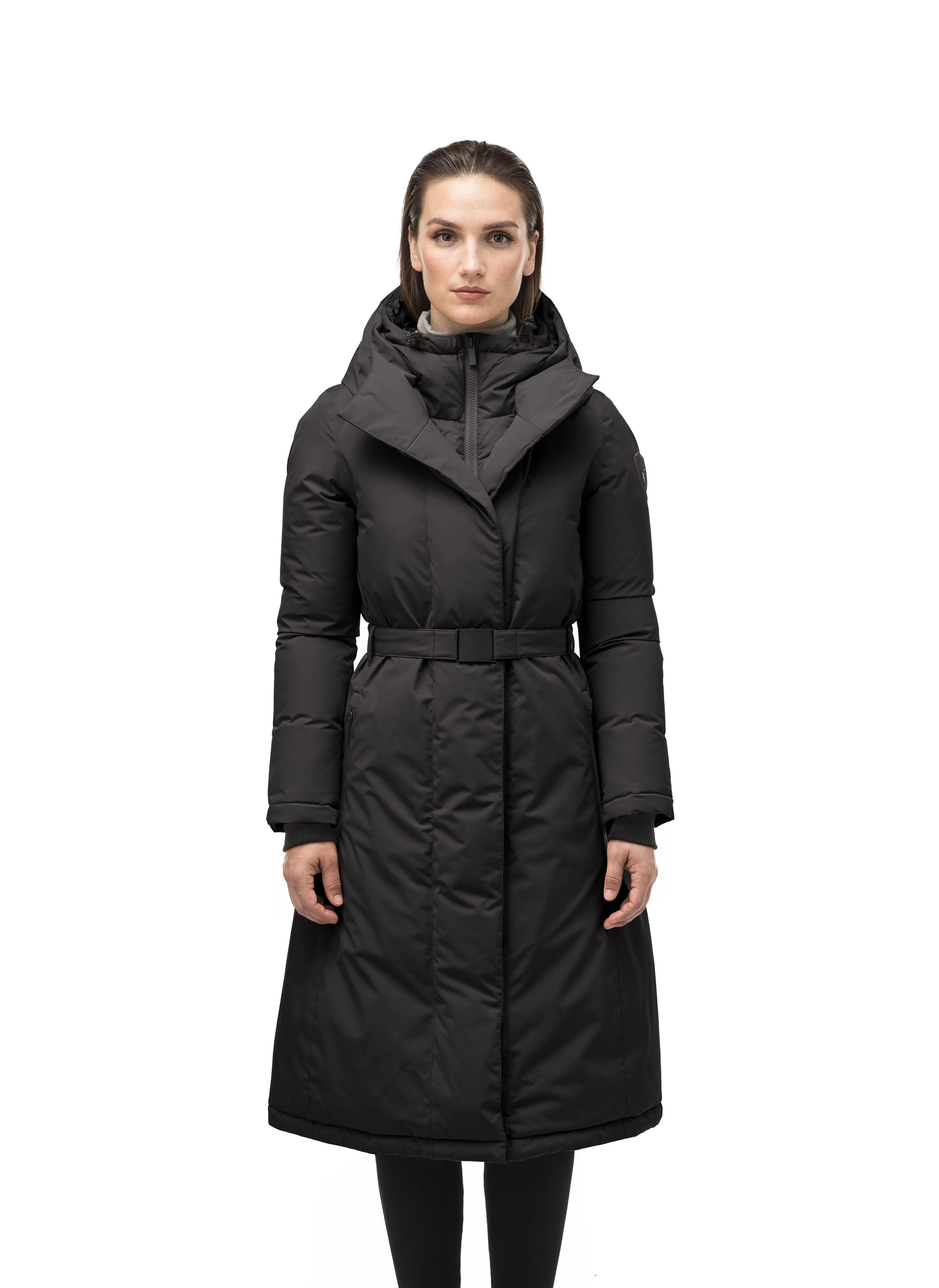 Lara Women's Belted Parka