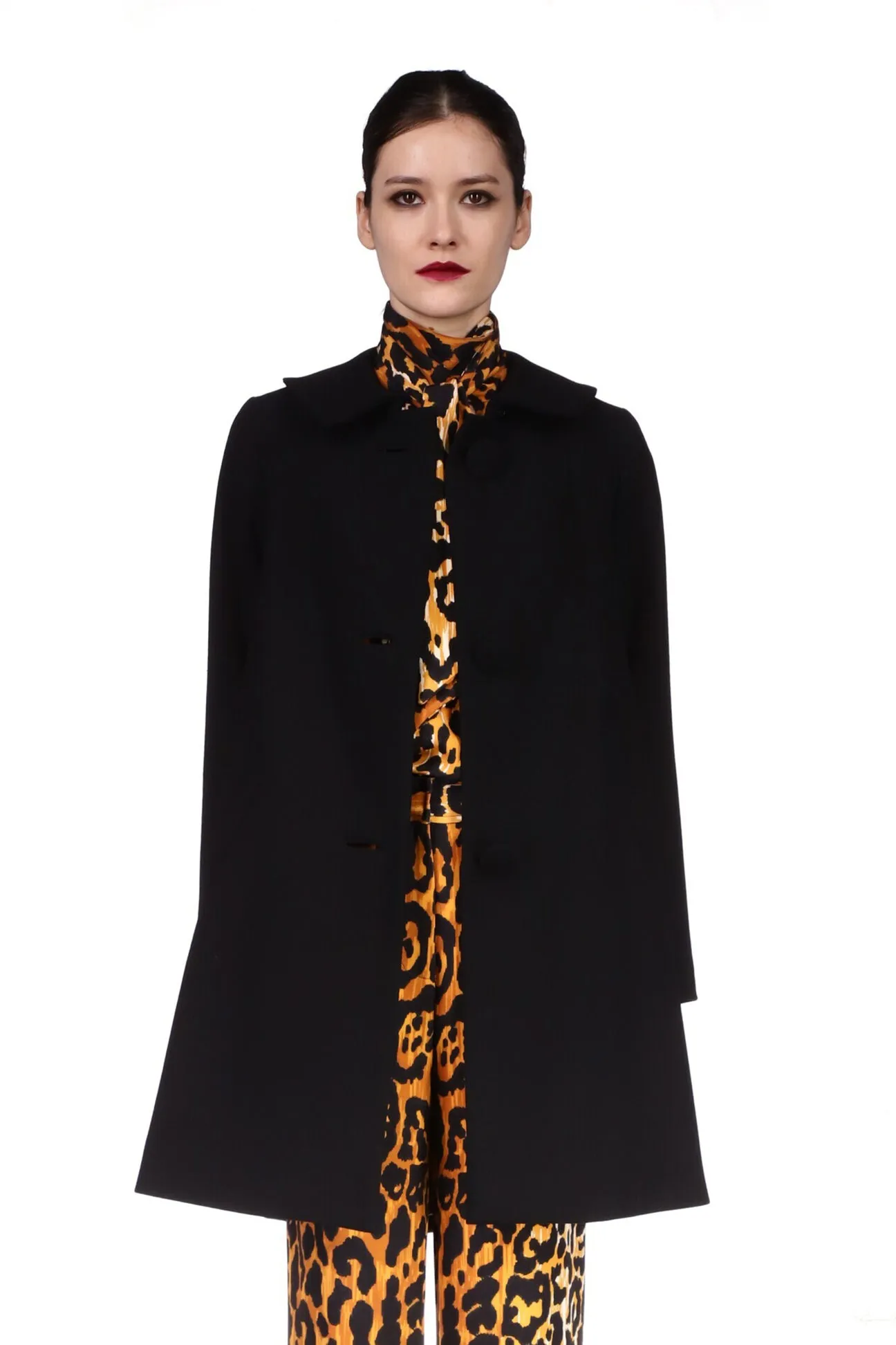 'LARGER THAN LIFE' PETER PAN COLLAR COAT