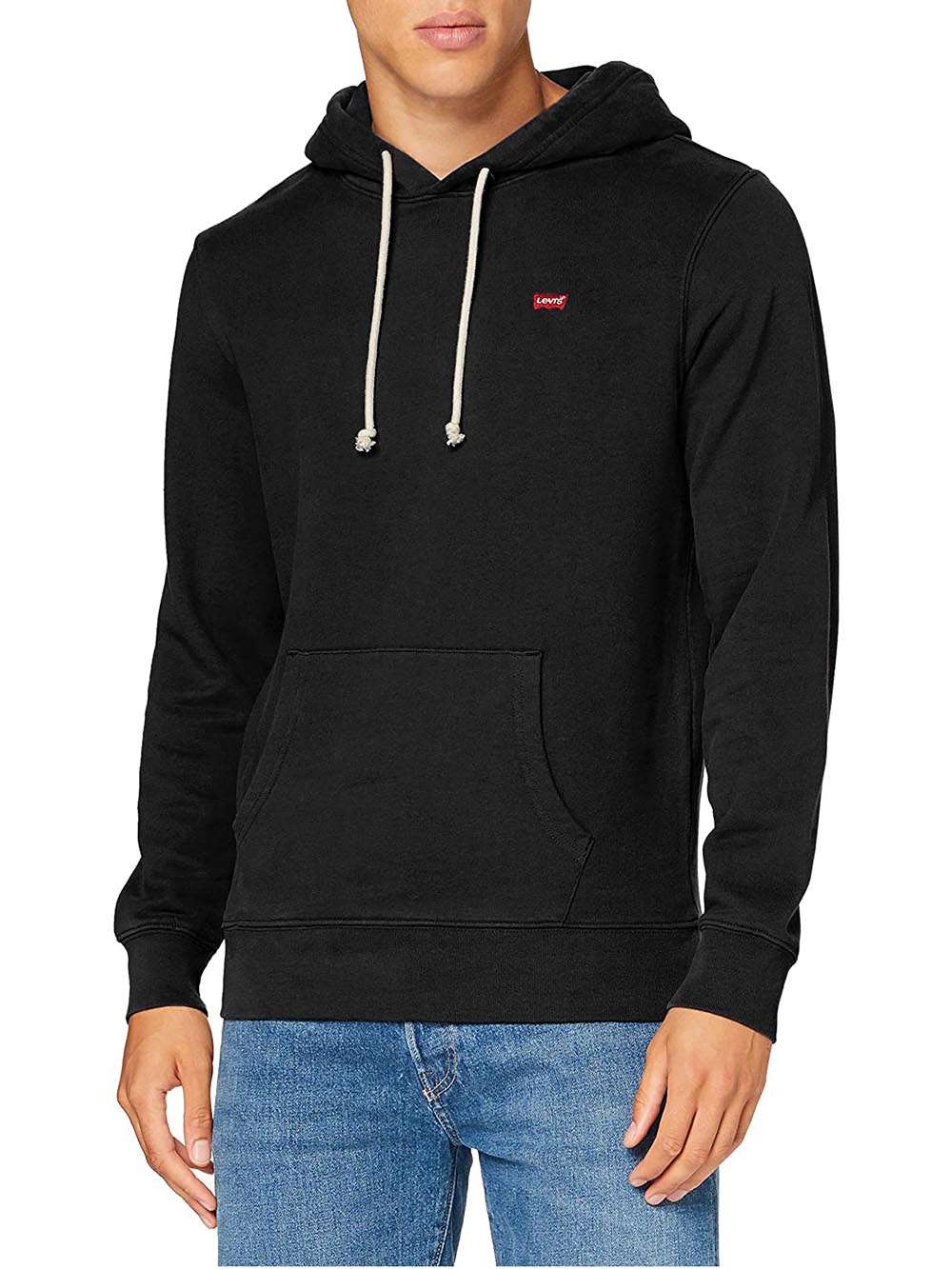 Levi's Felpa Uomo The Original Hm Hoodie 34581 Nero