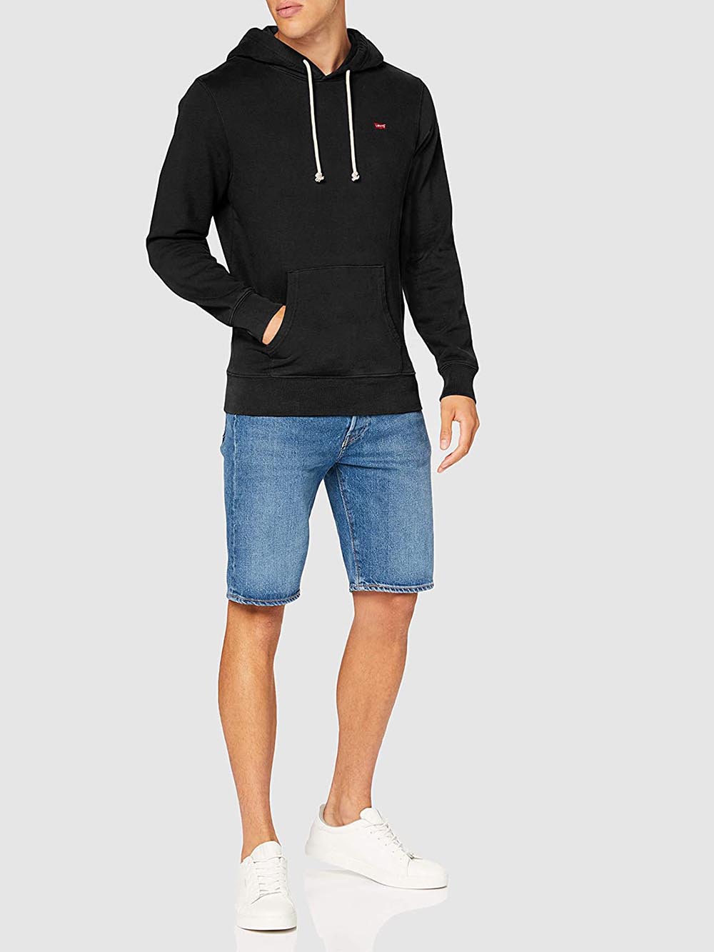 Levi's Felpa Uomo The Original Hm Hoodie 34581 Nero