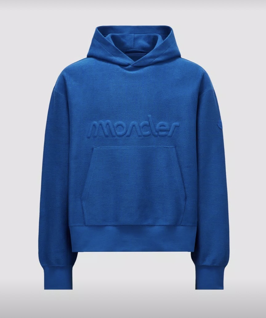 MONCLER  |Embossed Logo Hoodie