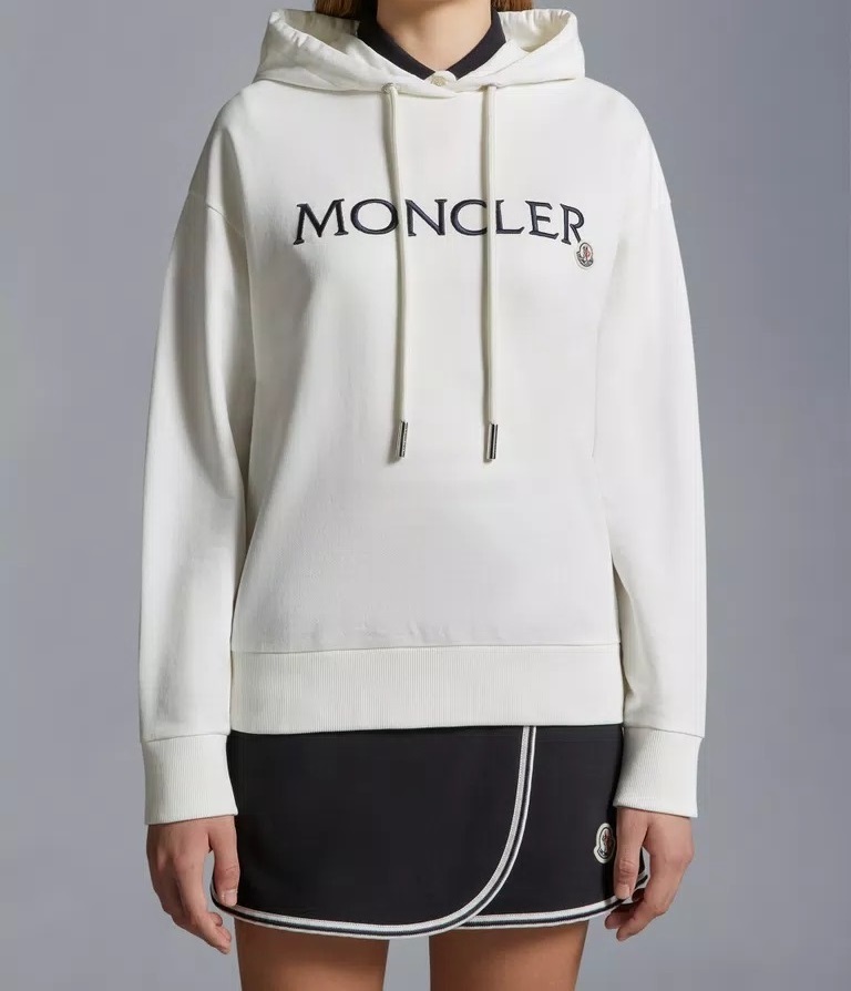 MONCLER  |Embroidered Logo Hoodie