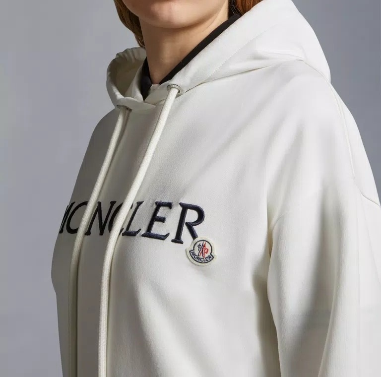 MONCLER  |Embroidered Logo Hoodie