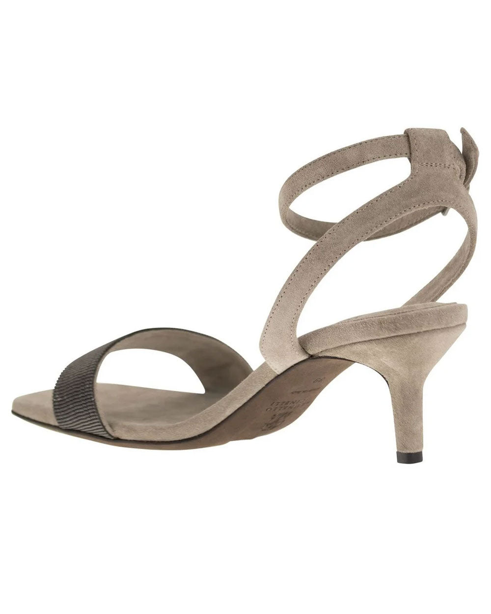 Monili Toe Strap Sandal in Roccia