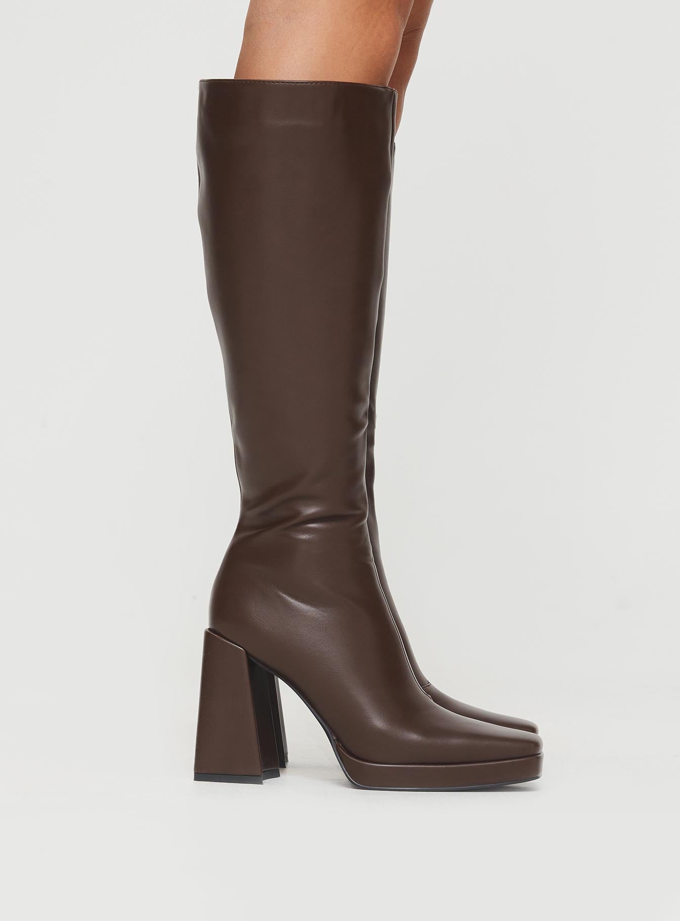 Montgomery Boots Matte Brown