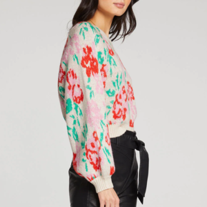 Noble Floral Sweater