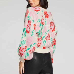 Noble Floral Sweater