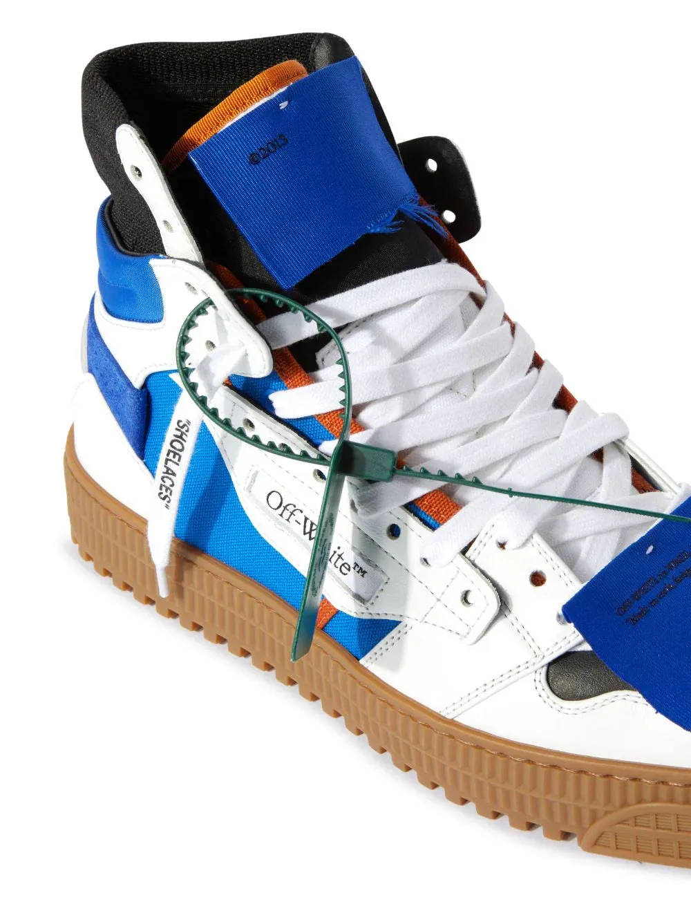 Off-White 3.0 Off Court high-top Blue White Sneakers