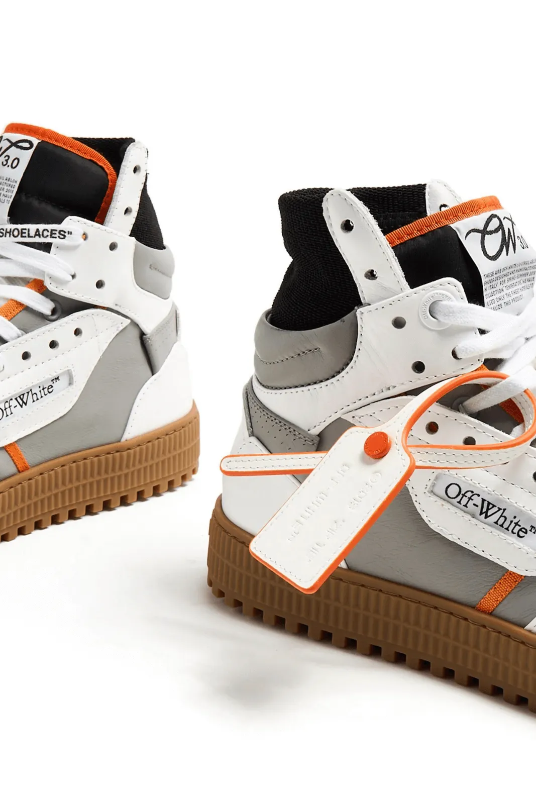 Off-White 3.0 Off-Court Sneakers Grey/Orange