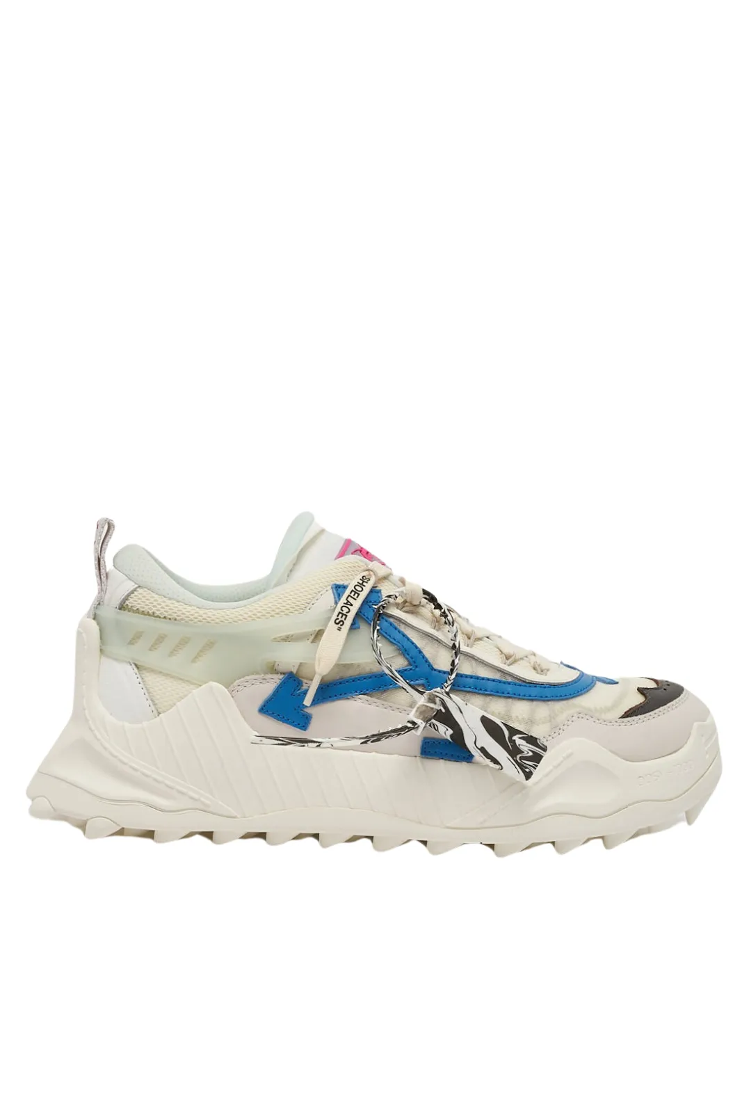 Off White Odsy White/Blue Sneakers