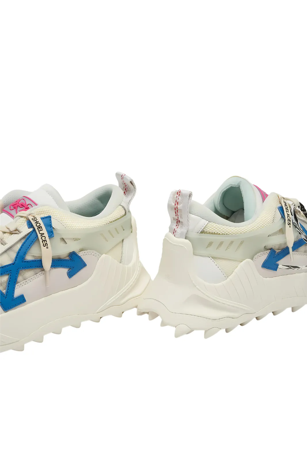 Off White Odsy White/Blue Sneakers