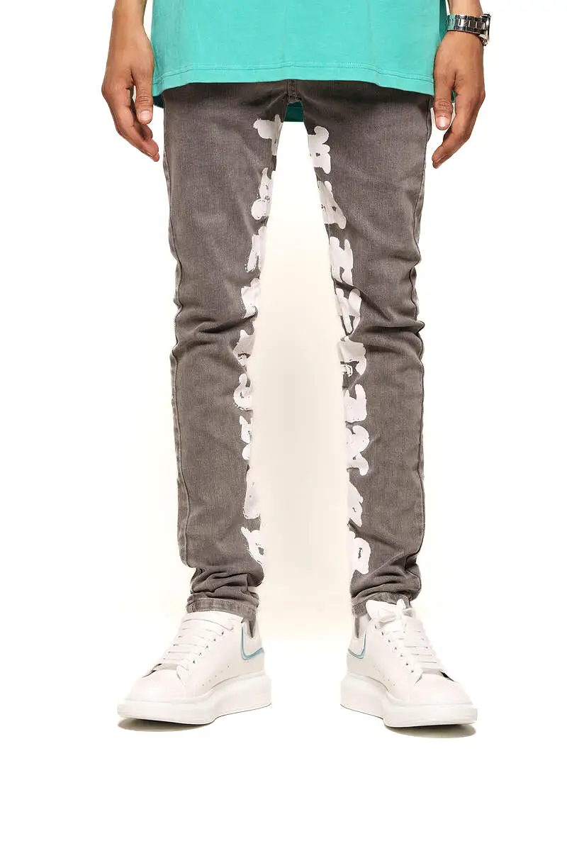 PHEELINGS BREAK FREE SKINNY DENIM (CHARCOAL GREY)