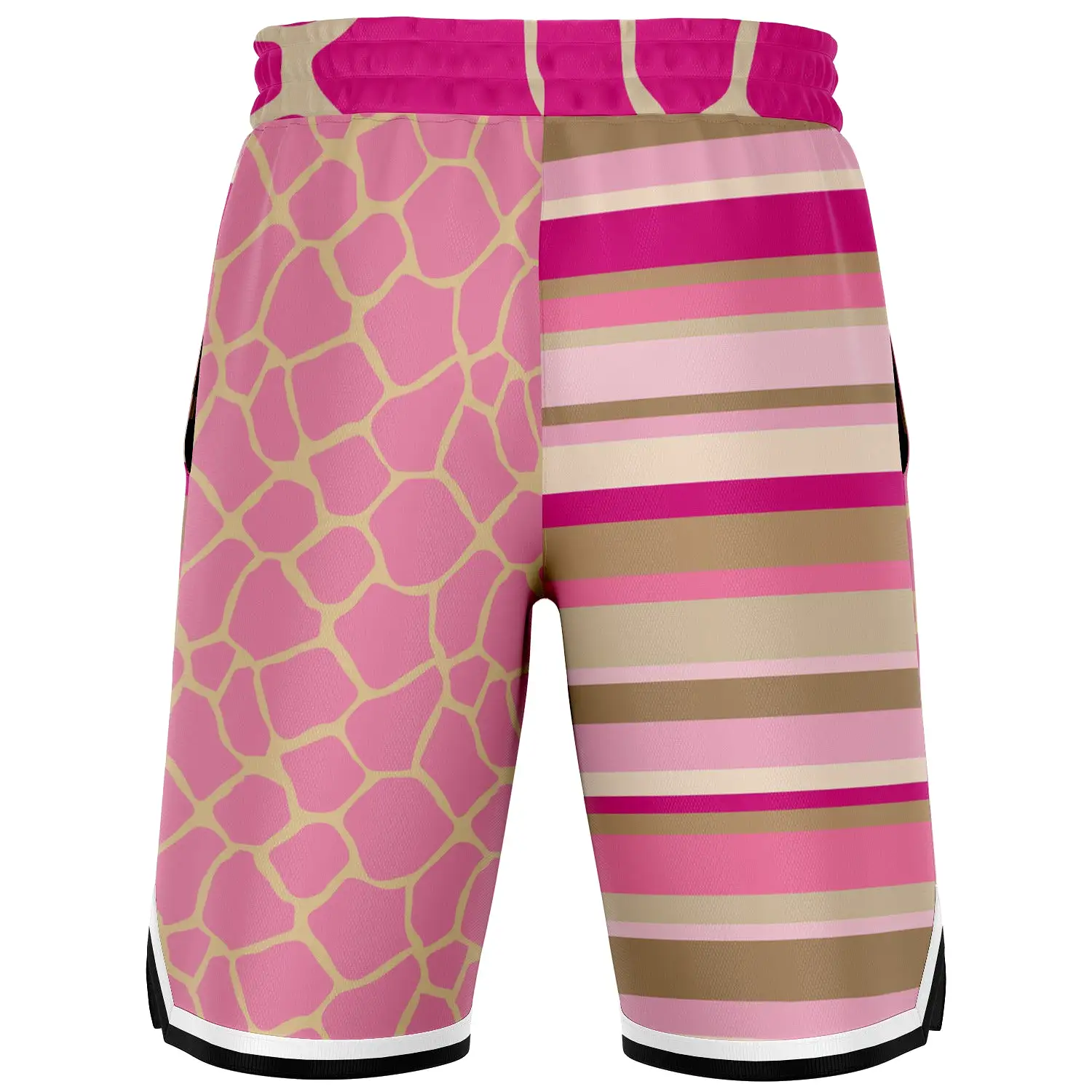 Pink Lemonade Unisex Basketball Shorts