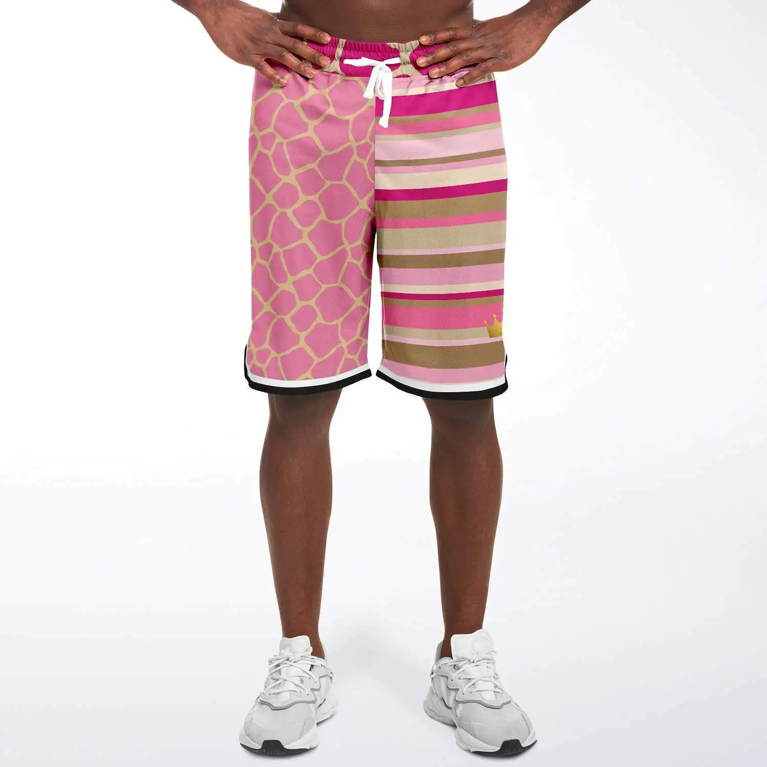 Pink Lemonade Unisex Basketball Shorts