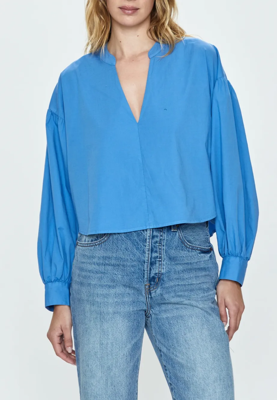 PISTOLA LOU PUFF SLEEVE SHIRT