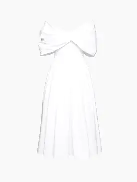 Poplin Midi Dress