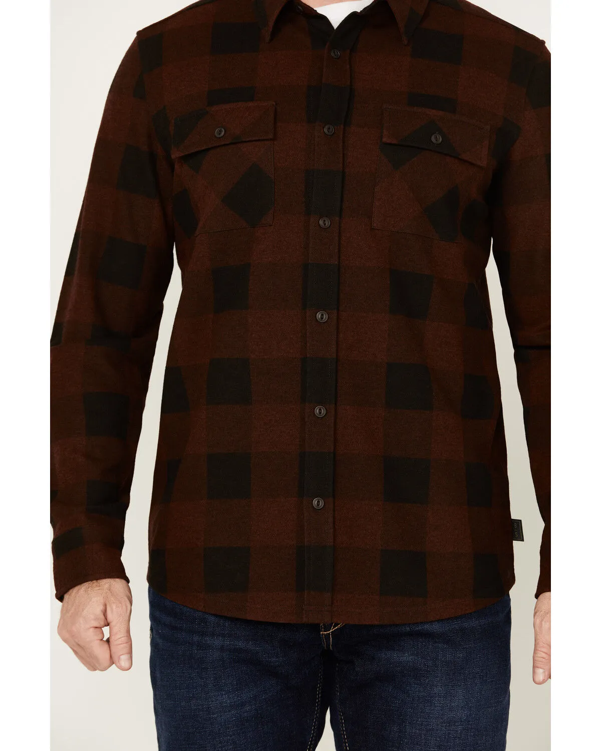 Product Name:  Brothers and Sons Men's Kent Plaid Print Long Sleeve Button-Down Shirt