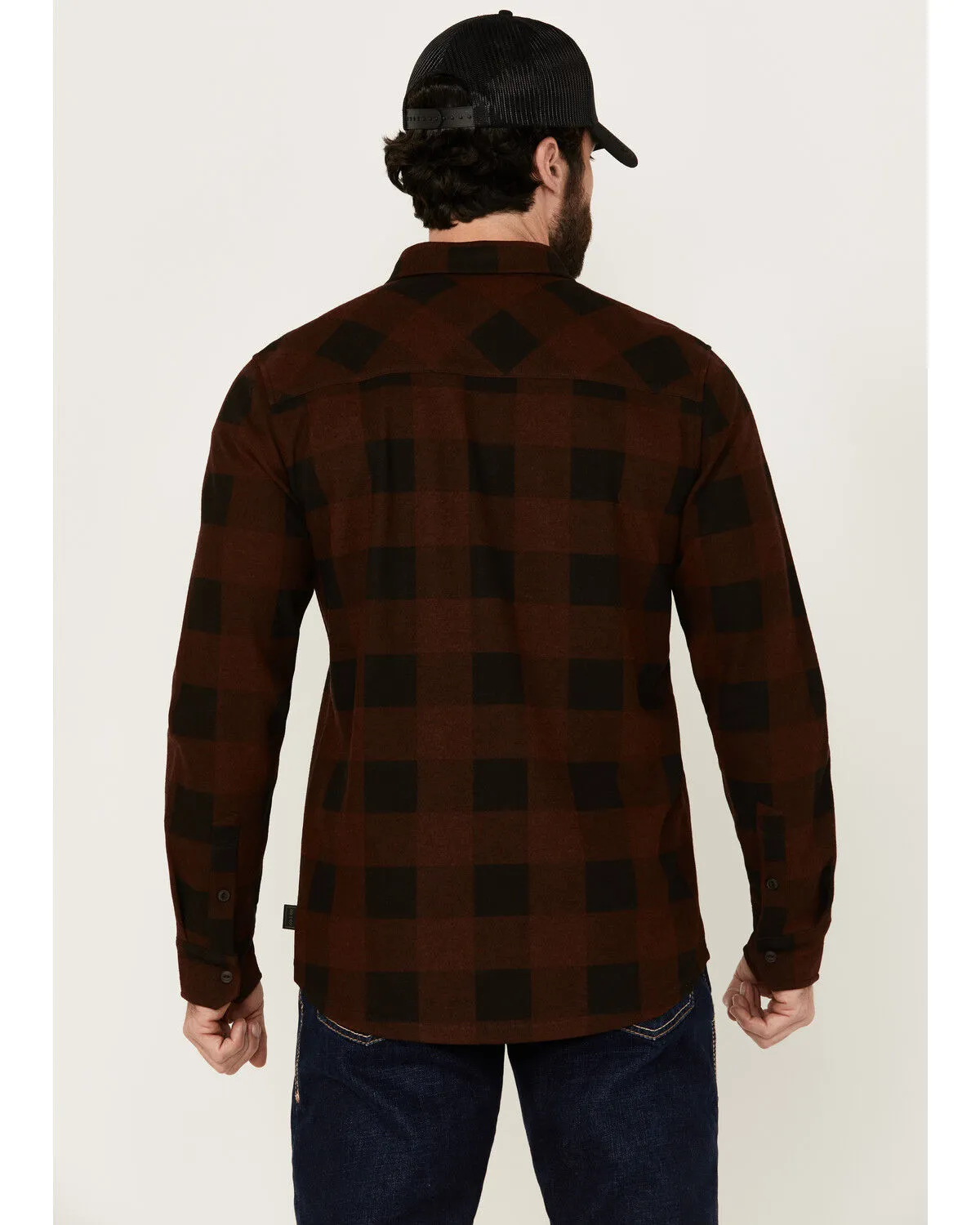 Product Name:  Brothers and Sons Men's Kent Plaid Print Long Sleeve Button-Down Shirt