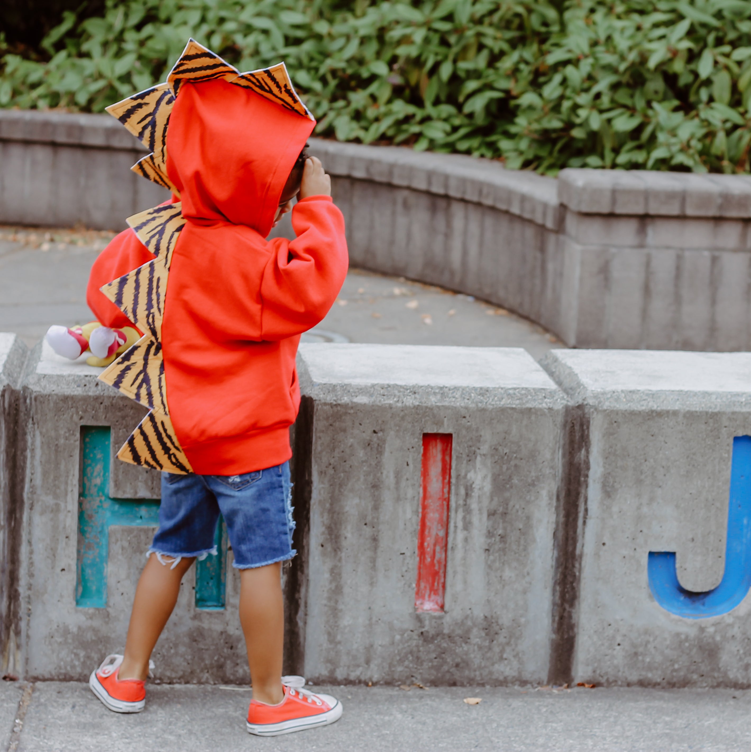 Red Dinosaur Hoodie | Daniel Tiger-saurus