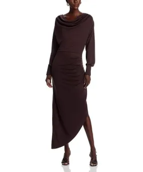 Reiss Fleur Jersey Drape Dress