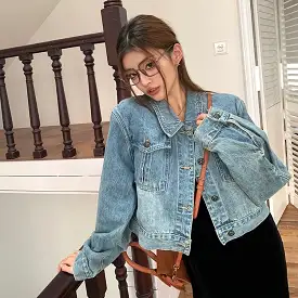 Retro Blue Denim Jacket