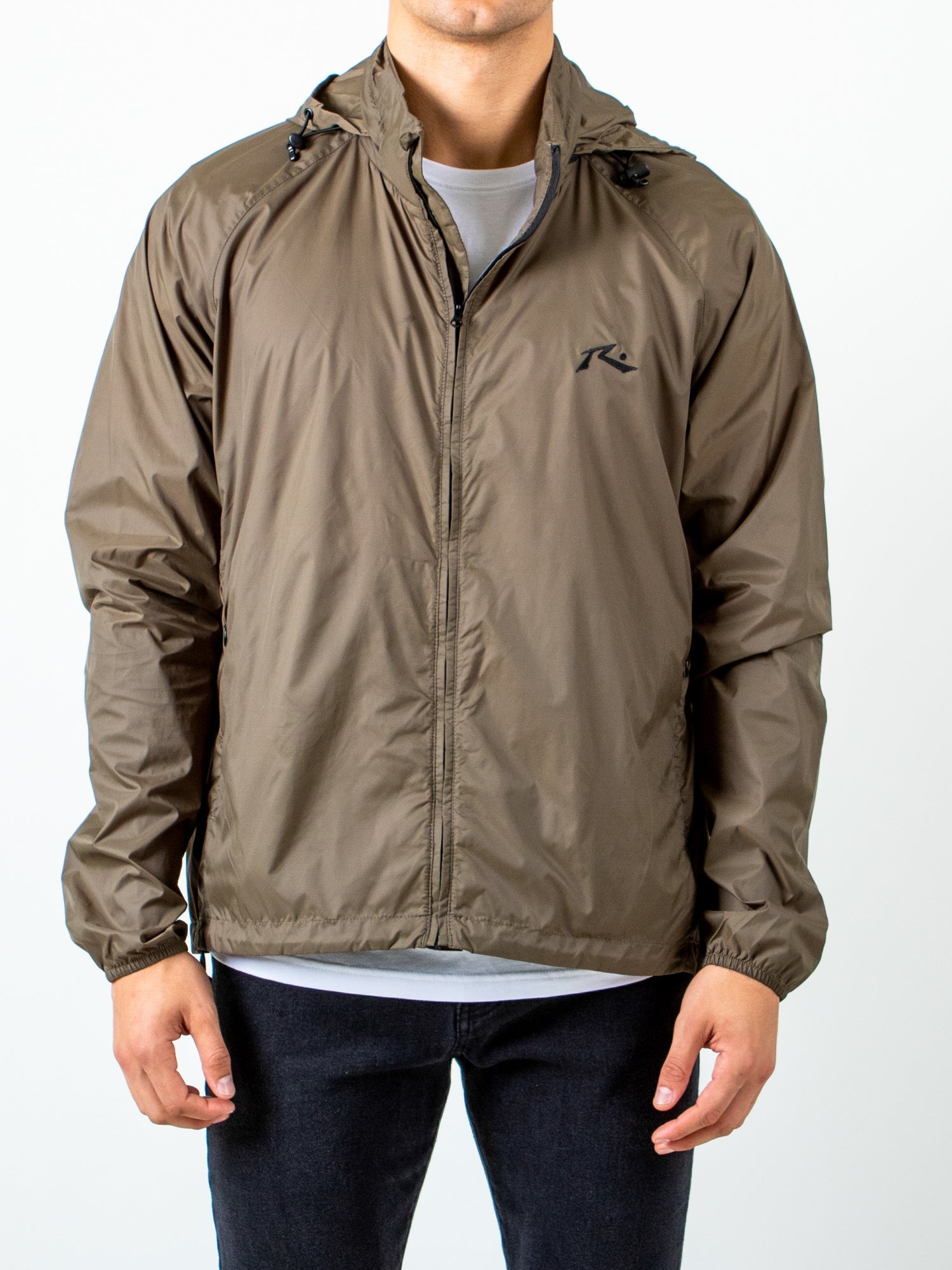 Rusty US OUTDOOR SHELL JACKET - ARMY GREEN