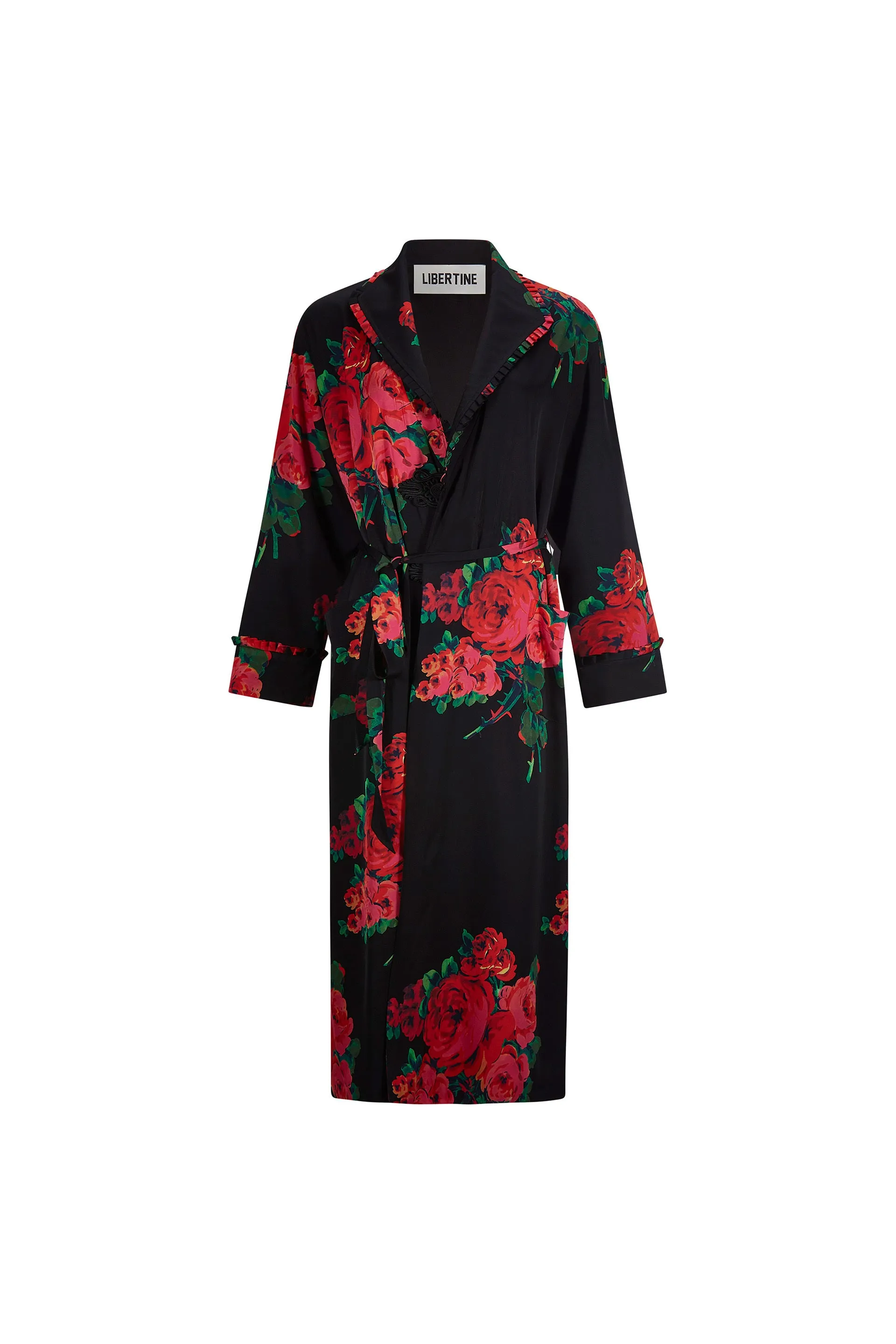 'SEVILLE ROSE ROBE COAT