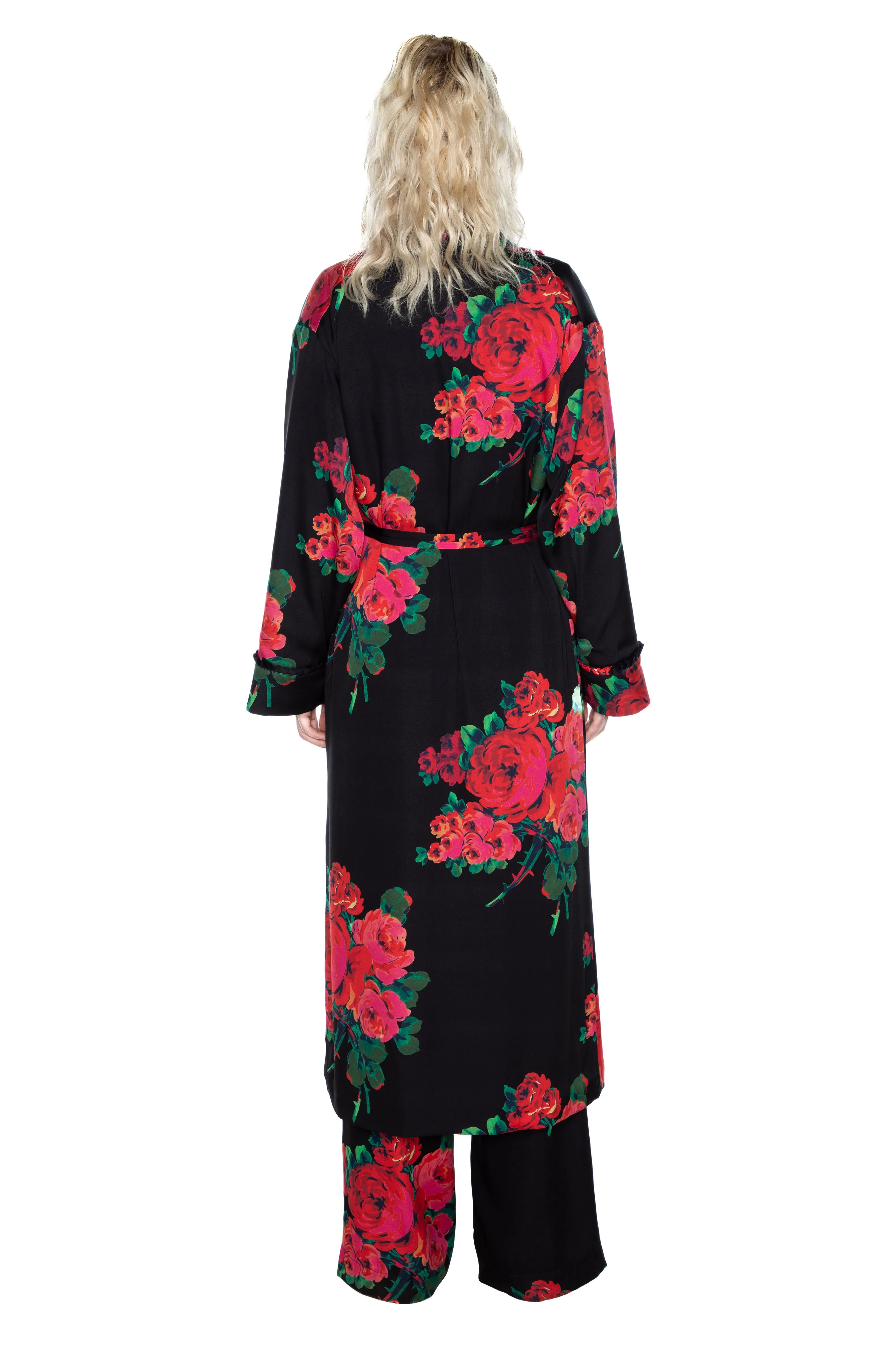 'SEVILLE ROSE ROBE COAT