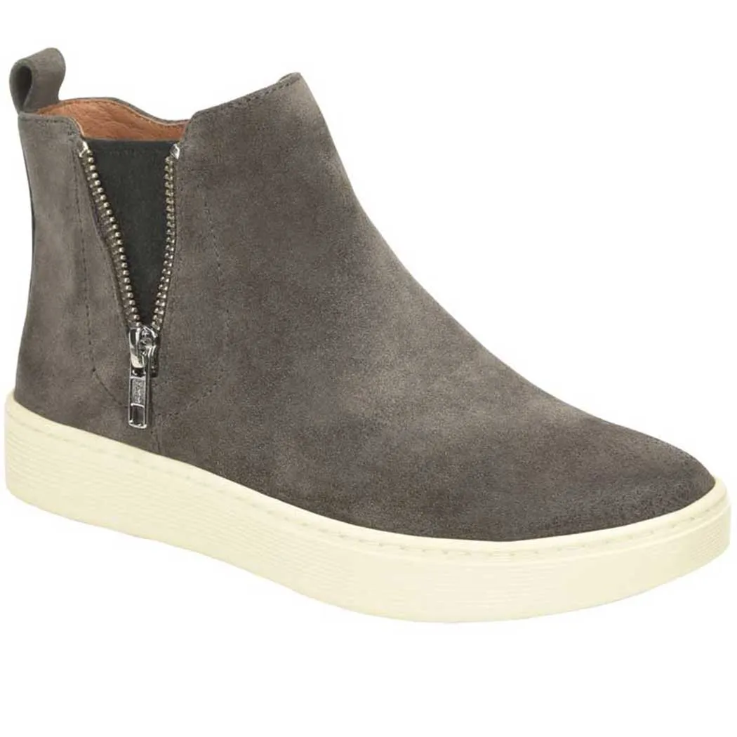 Sofft Britton Zip Sneaker Boot Smoke (Women's)