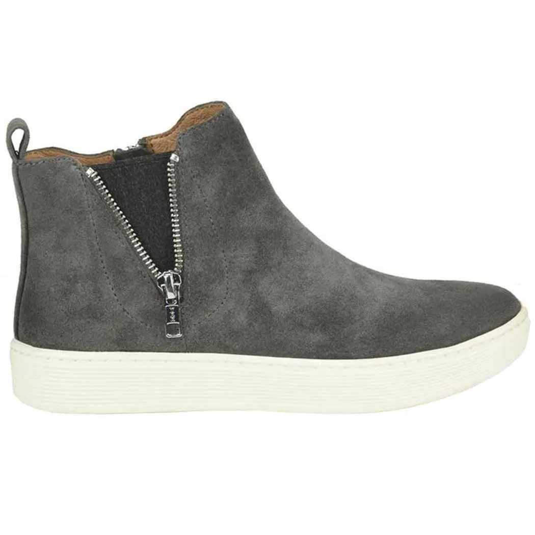 Sofft Britton Zip Sneaker Boot Smoke (Women's)