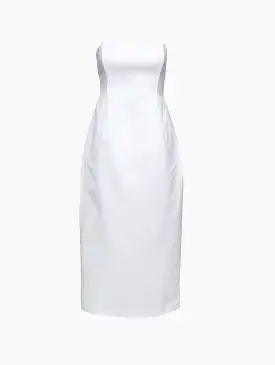 Strapless Midi Dress