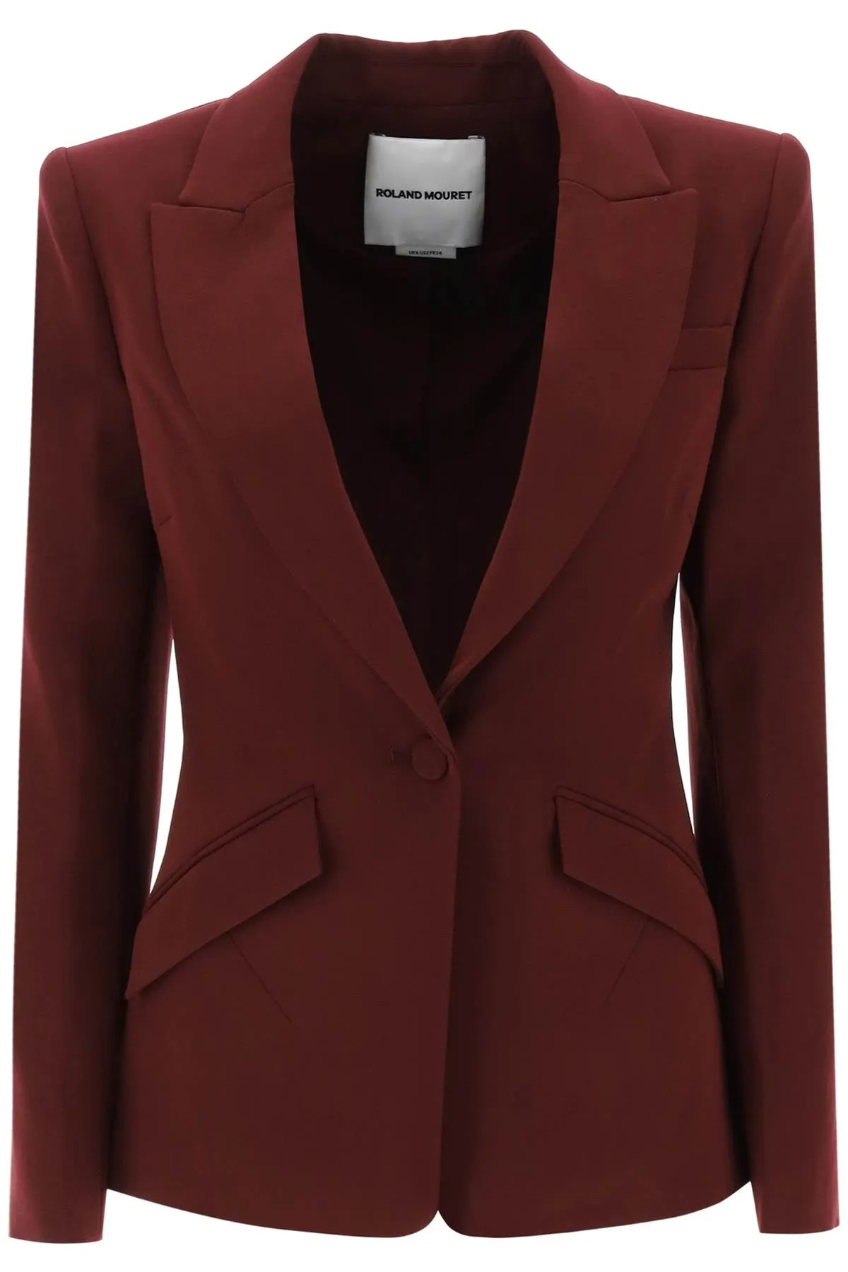 Stretch Cady Single Breasted Blazer