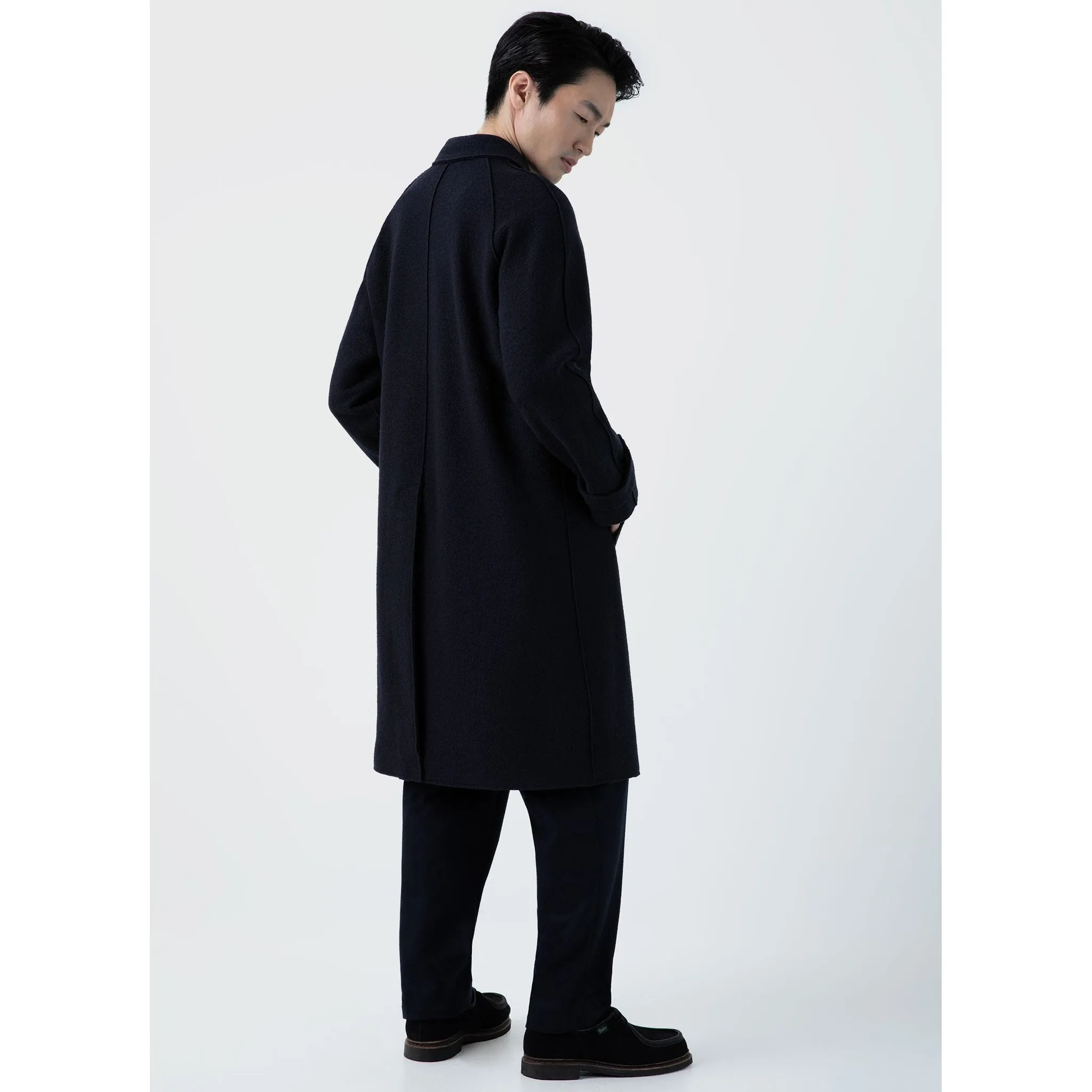 Sunspel x Casely-Hayford Coat | Men | Navy