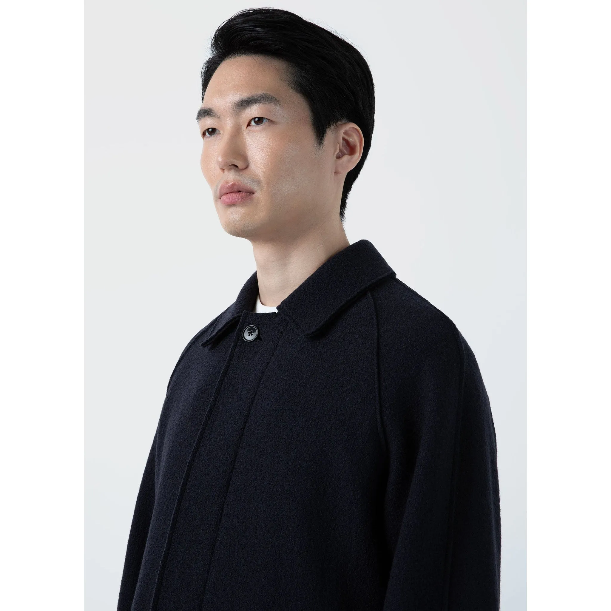 Sunspel x Casely-Hayford Coat | Men | Navy